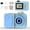 Blue, variant on MISIRUN Kids Camera Instant Print, Christmas Birthday Gifts Toys for Age 4 5 6 7 8 9 10 11 12 Years Old Girls Boys,1080P HD Dual Lens Selfie Digital Camera with 5 Rolls Paper Stickers Pens 32G Card
