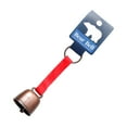 thumbnail image 2 of Colaxi Bear Bell, Anti Lost Pet Bell, Hanging Dog Bell with Keyring, Cow Bell, Noise Maker for Outdoor Climbing Fishing Travel Hiker Red and Red Bronze, 2 of 10