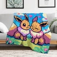 thumbnail image 6 of Anime Pokemon Blankets Pokémon Throw Blanket 60"*80"（150*200cm） Pokémon Merch for Kids, 6 of 8