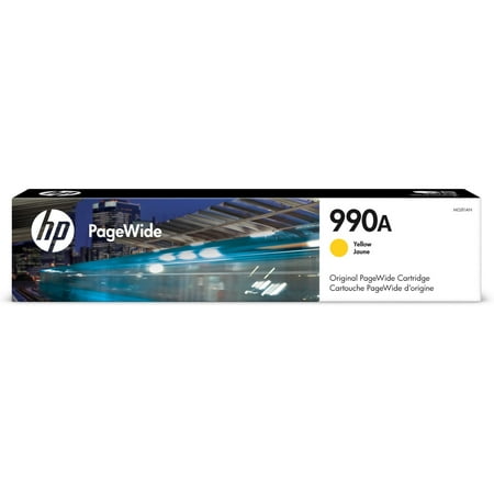 HP 990A Yellow Original PageWide Cartridge, ~8,000 pages, M0J81AN