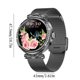 thumbnail image 2 of Puntoco Reloj Inteligente Femenino Pantalla de 1,27 Pulgadas Llamada Bluetooth Recordatorio de período fisiológico, Reloj Inteligente Llamada Bluetooth Pago sin conexión Reloj Inteligente, 2 of 5