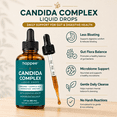 thumbnail image 2 of Happee Candida Cleanse Liquid Drops 10-in-1 Detox Support Women Men 2 Fl oz, 2 of 10