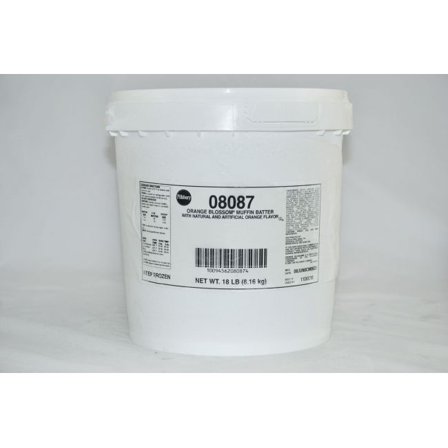 General Mills Pillsbury Orange Blossom Muffin Batter, 18 Pound - 1 each.