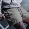 thumbnail image 2 of 2022 New Summer Men's Shorts Gym Fast Dry Sports Competitive Running Fitness Beach jogging Men's loose large size M-3XL, 2 of 6