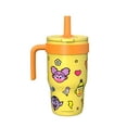 thumbnail image 3 of Zak Designs 10oz Sesame Street Kids Handle Tumbler, Stainless Steel Tumbler with Soft Silicone Straw, Leak-Proof, Easy to Hold, 3 of 5