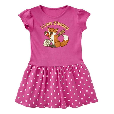 

Inktastic I Love S mores Gift Toddler Girl Dress
