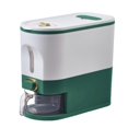 thumbnail image 1 of Boîte de Rangement pour Riz 1 Pce Distributeur de Riz Scellé Capacité Bocal de Stockage de Grains Seau Conteneur de Nourriture pour Animaux, S, 1 of 5