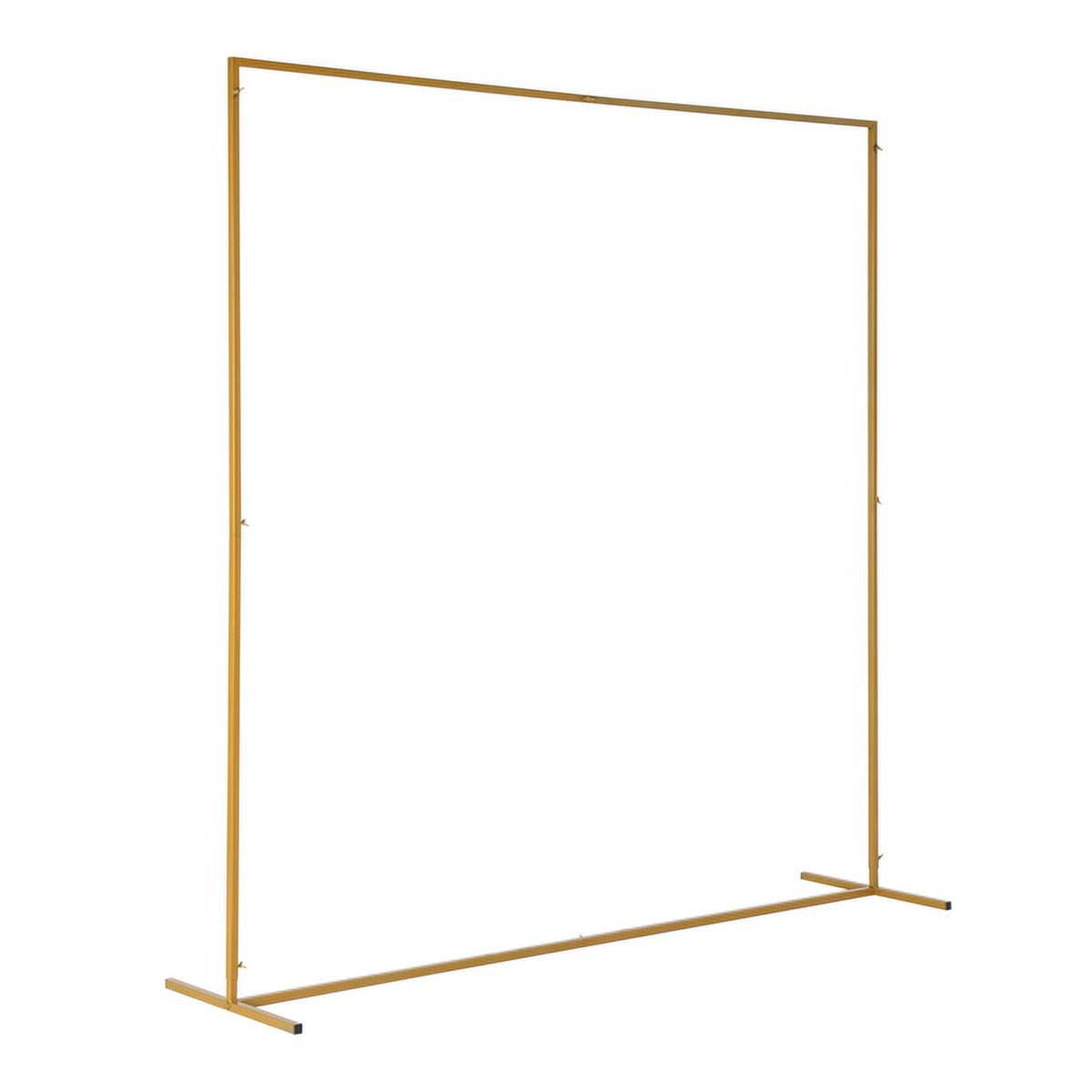 200*50*200cm Wedding Iron Art Flat Top With Water Bag Door Frame Shape Iron Arch Golden