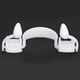 thumbnail image 4 of Dientes De Halloween Colmillos De Dientes De Silicona Retráctiles Dentaduras Accesorios De Cosplay Eigraketly HA036660-00, 4 of 6
