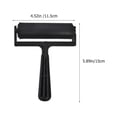 thumbnail image 2 of DEEPCRAFF 2Pcs Multi-Function Printmaking Rollers with Ergonomic Handle for Craft Ink Rubbing, 2 of 8