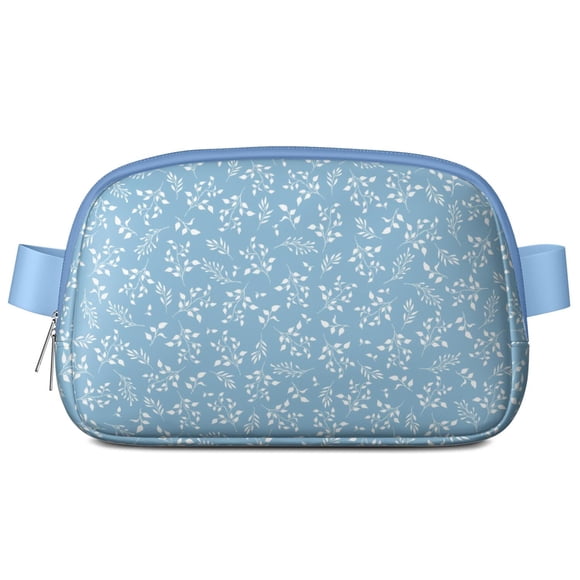 Sac Banane Style Ferme – Sac de Taille Vintage Floral avec Roses, Colibris et Fleurs Sauvages Charme de Jardin