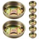 thumbnail image 1 of Oil Barrel Sealing Cover Professional Design Round Shape Zinc Material Drum Bung Plug For Industrial Use 10Pcs, 1 of 5