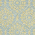thumbnail image 5 of SAFAVIEH Suzani Nina Floral Bordered Area Rug, Chocolate/Yellow, 2' x 3', 5 of 6