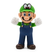 SeekFunning For Nintendo Super Maro Odyssey Luigi PVC Action Figure 5" Super Size Figure Collection