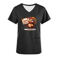 thumbnail image 5 of Sexlip Women's Cartoon Print Short Sleeve T Shirt Cute Design Soft Fabric Daily Casual Wear Black S, 5 of 7
