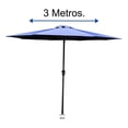 thumbnail image 4 of Sombrilla Plegable CJR 2 Piezas 3 Mts Azul, 4 of 5