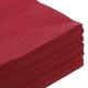 thumbnail image 3 of 50 servilletas de cóctel desechables para bebidas, toallas de papel para manos, servilletas de cena para cocina, restaurante, hogar, boda, fiesta, color rojo oscuro, 3 of 5