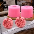thumbnail image 4 of Harpily Bougies d'Halloween DIY Moule à Roses 3D Bougie de Cuisson Maison DIY, 4 of 4