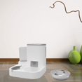 thumbnail image 3 of Comedero automático para mascotas, juego de tazones de agua y comida, estación de alimentació mascotas, dispensador de agua y comida Gris Gloria Alimentador Automático, 3 of 5