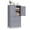 Gray, variant on Floor Storage Cabinet, Storage Unit, Freestanding  Cabinet with 2 Drawers and 2 Doors, Adjustable Shelf, 11.8 x 23.6 x 43.3 Inches, White