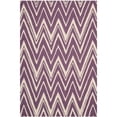 thumbnail image 3 of Safavieh Cambridge 2' X 3' Hand Tufted Wool Rug in Purple and Ivory, 3 of 9