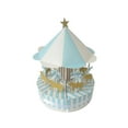 thumbnail image 1 of Carousel Candy Box Baby Shower Wedding Birthday Table Centerpiece Decoration Chocolate Gift Box, 1 of 9