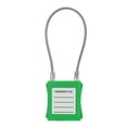 thumbnail image 4 of Steel   With 2 Key, Durable Lockout Cable Lock For Equipment Maintenance, 85mm Shackle, Premium Material, 4 of 8