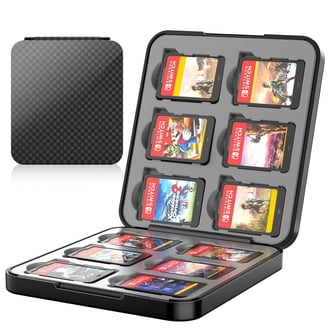 NinjaABXY, Switch Game Case with 24 Game & Micro SD Slots, Model