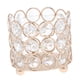 thumbnail image 5 of Portavelas de cristal navideño, candelabro decorativo para bodas, centro de mesa Los 7cm, 5 of 5