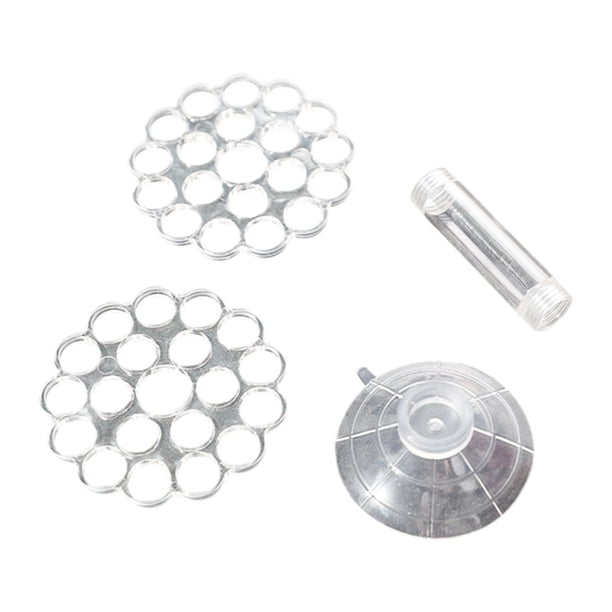 Arreglo de alambre con rejilla Floral, ramo giratorio, tapa de inserción Floral, soporte para arreglos florales para accesorios de fotografía, 12mm 20 agujeros