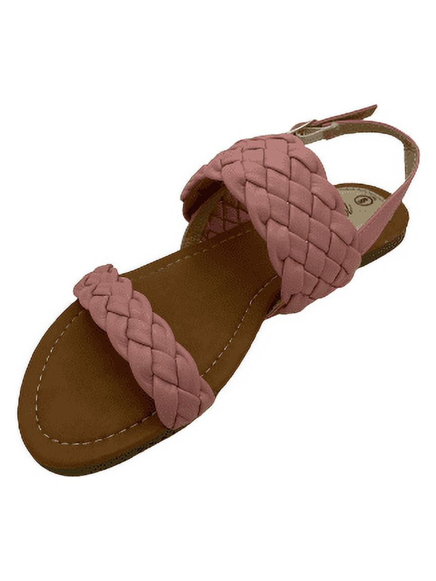 Women Fashion Victoria K Double Braided Sandals, Everyday Sandals, Vacation/Summer Sandals,5 colors size 6-10