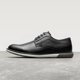 thumbnail image 3 of Zapatos Derby Oxford Casual de Vestir para Hombre Bruno Marc Talla 9.5W Negro, 3 of 9
