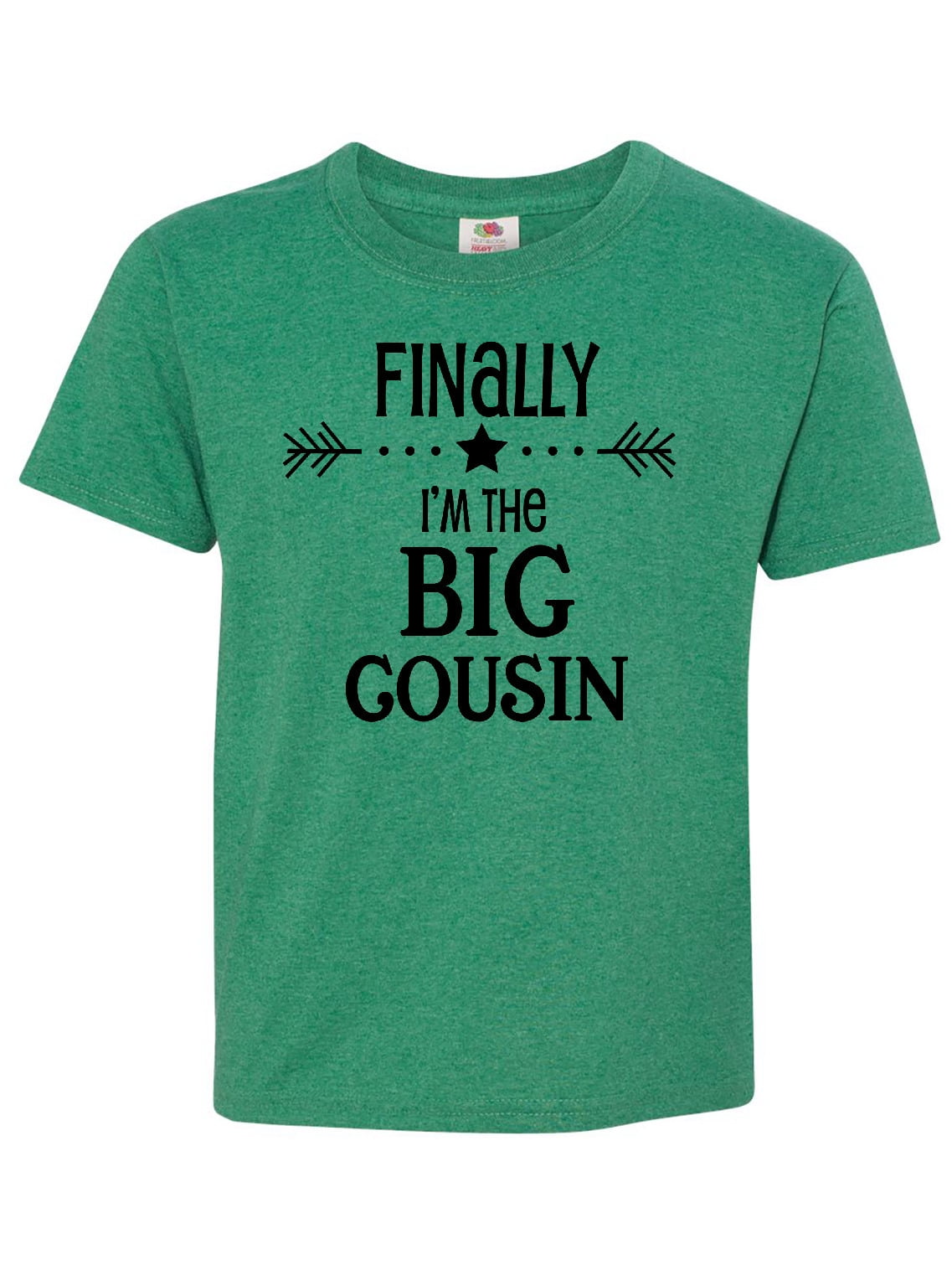 Finally I'm the Big Cousin Youth TShirt
