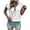 White-71, variant on Mittory Women Summer Lace Short Sleeves Zip Up Tops Casual V Neck T-Shirt Loose Fit Tunic Tops Blouses
