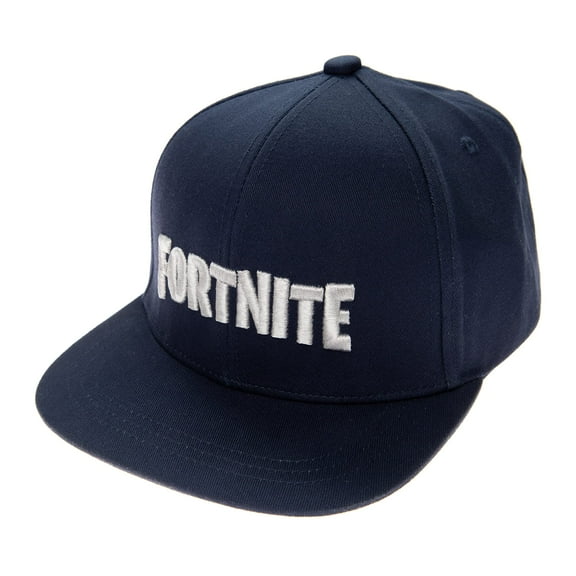 FORTNITE Baseball Cap for Boys, Quality Made Boys Hat and Fitted Cap, Flatbrim Baseball Hat with Sleek Design Navy