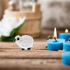 thumbnail image 3 of 12pcs Mini Sheep Ornaments Miniature Animals Figurines Micro Scene Models Dollhouse Miniatures, 3 of 3