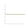 thumbnail image 3 of 14K Yellow Gold Diamond Cut Cable Chain Necklace in 20 Inches (0.95mm), 3 of 5