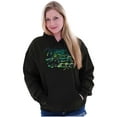 thumbnail image 3 of Miami Vintage Muscle Car Cruising Hoodie Hooded Sweatshirt Men Brisco Brands S, 3 of 6