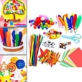 thumbnail image 4 of de materiales arteses para ños, sumistros de arte para ños, de , accesorios de regalo para SM SunniMix Materiales de artesanía para niños, 4 of 8