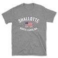 thumbnail image 1 of Shallotte North Carolina Patriot Men's Cotton T-Shirt, 1 of 1