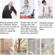 thumbnail image 5 of Wooden Grab Bar For Bathroom, Showers, People With Disabilities (wood Color, 34 Cm) Banmo, 5 of 5