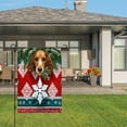 thumbnail image 3 of Amhnf Christmas Cocker Spaniel Garden Flag With Snowflake And Pine Design For Home Outdoor Garden Yard Decor 12x18 inch, 3 of 5