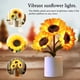 thumbnail image 3 of Lámpara LED de Girasol, Luz de Girasol Artificial, Lámpara de Flores Recargable por USB para Regalo del Día de la Madre para Dormitorio, 3 of 5