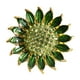 thumbnail image 2 of Broche de pasador de de imitación de cristal esmaltado floral Pasadores de clip de hebilla para mujer Zulema Pin de broche de girasol, 2 of 7