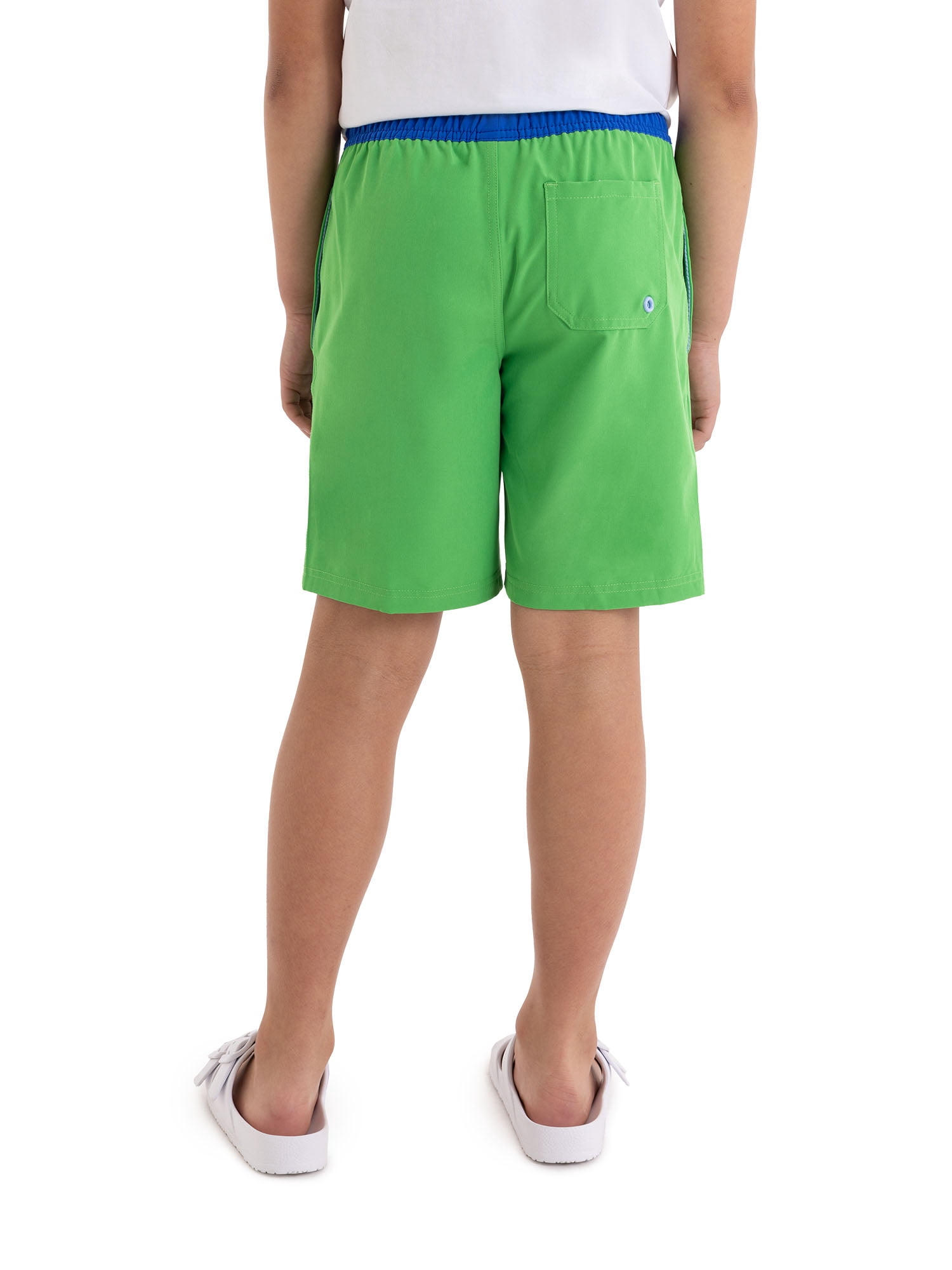 U.S. Polo Assn. Boys E-Board Swim Short with Brief Liner, Sizes 4-18