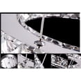 thumbnail image 5 of DIMMABLE Modern LED K9 Crystal Chandelier Pendant Lamp Flush Mount Ceiling Light Fixture - 28", 5 of 5