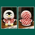 thumbnail image 4 of Isvgxsz Christmas Mini Plush Penguin Stuffed Toys Animal, Cute Small Baby Penguin Stuffed Doll Keyholder Bag Pendant, 4 of 10
