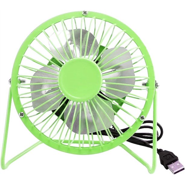 TRIANU USB Desk Fan, Table Fans, 4 inch Mini Portable Cooling Fan USB
