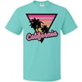thumbnail image 3 of Inktastic California with Triangle and Palm Trees T-Shirt, 3 of 5