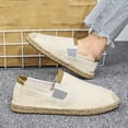 thumbnail image 5 of Men's Casual Shoes Trendy Breathable Linen Sneakers Stylish Espadrille Fisherman Footwear For Everyday Wear Mens Casual Shoes, 5 of 8